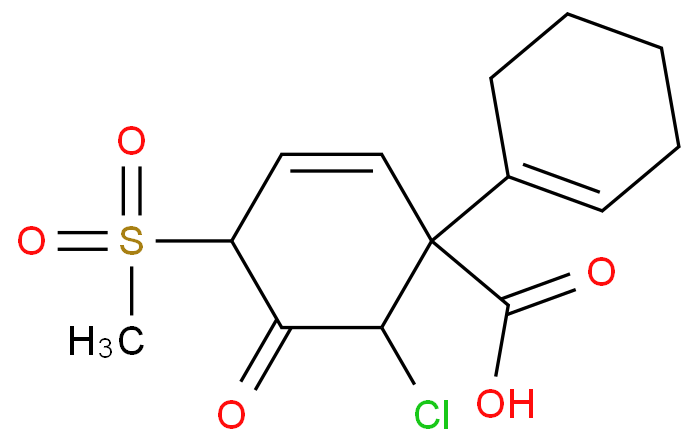 cas1149118302氯4甲基磺酰基氧代1环己烯1苯甲酸