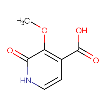 1935950-11-0 3-甲氧基-2-氧代-1,2-二氢吡啶-4-羧酸 结构式图片