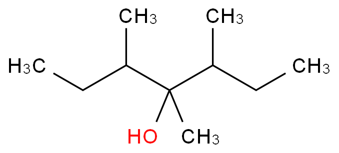 3,4,5-TRIMETHYL-4-HEPTANOL structure