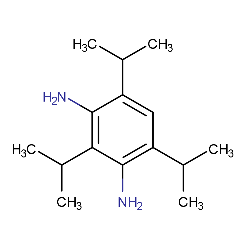 6318-09-8 2,4,6-三(1-甲基乙基-1,3-苯二胺 结构式图片