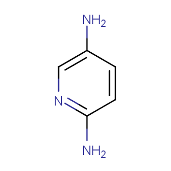 2,5-二氨基吡啶化学结构式