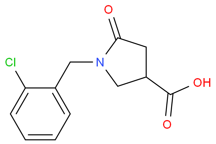 1-(2-CHLOROBENZYL)-5-OXOPYRROLIDINE-3-CARBOXYLIC ACID  