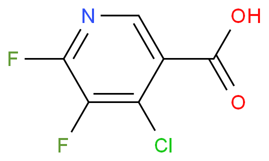 4-氯-5,6-二氟吡啶-3-甲酸