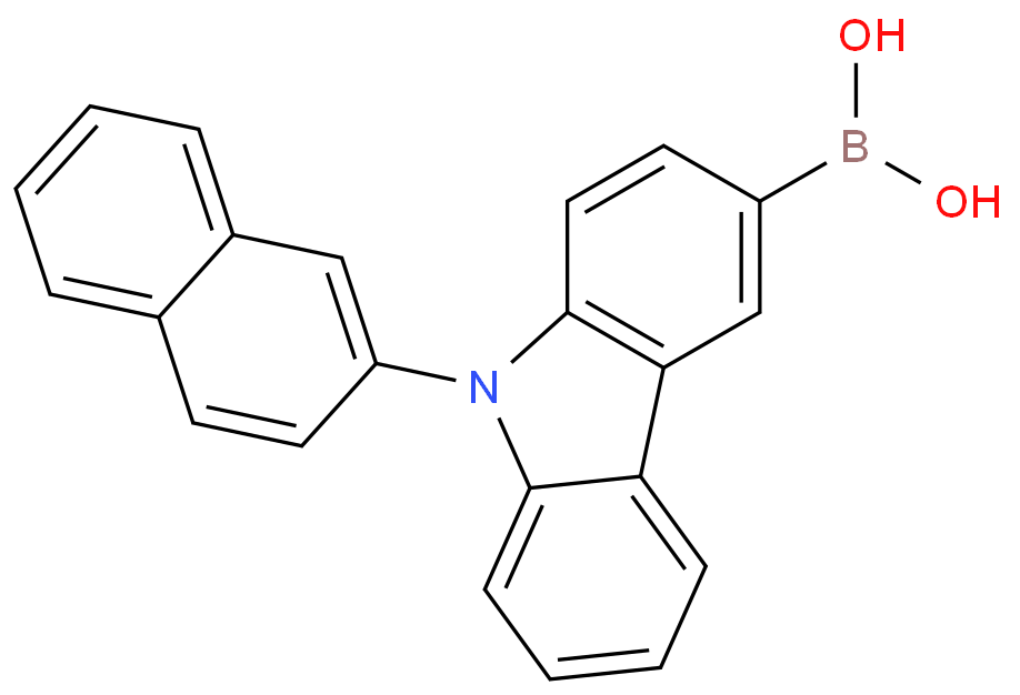 [9-(Naphthalen-2-yl)-9H-carbazol-3-yl]boronic Acid (contains varying amounts of Anhydride)