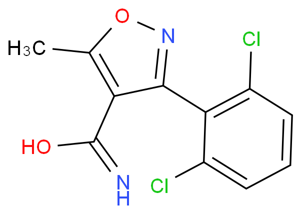 3-(2,6-DICHLOROPHENYL)-5-METHYLISOXAZOLE-4-CARBOXAMIDE