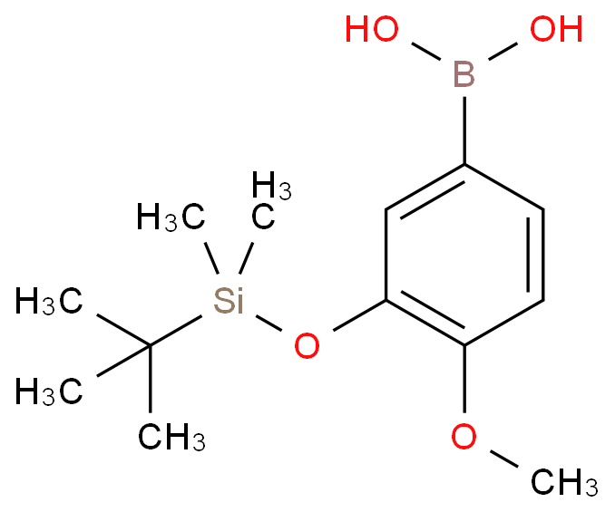 3-(叔丁基二甲基硅烷氧基)-4-甲氧基苯基硼酸CAS号900152-53-6（科研试剂/现货供应，质量保证） 