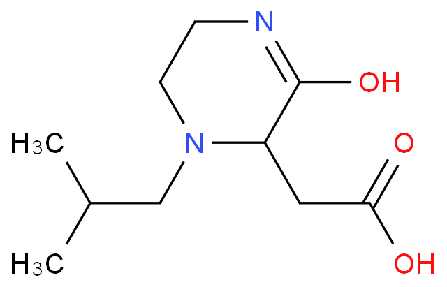 (1-Isobutyl-3-oxopiperazin-2-yl)-acetic acid