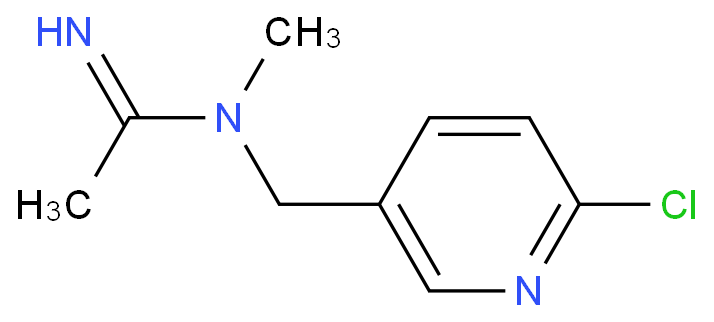 N-((6-氯吡啶-3-基)甲基)-N-甲基乙脒CAS号365441-66-3；（科研试剂/现货供应，质量保证）