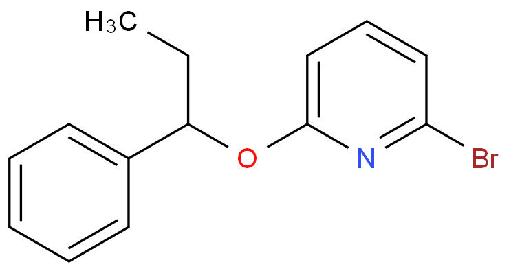 2-Bromo-6-(1-phenyl-propoxy)-pyridine  