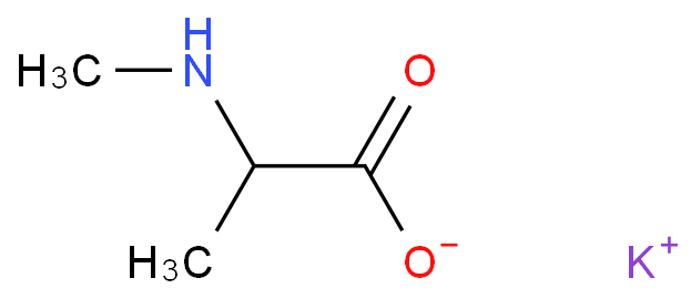 Alanine, N-methyl-,monopotassium salt (9CI)  