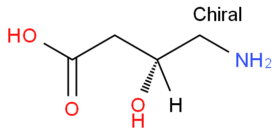 7013-07-2 (R)-(-)-4-氨基-3-羟基丁酸 结构式图片