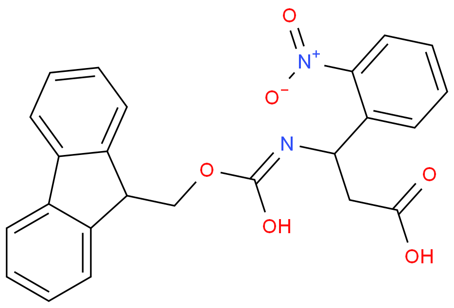 Fmoc-(RS)-3-氨基-3-(2-硝基苯基)-丙酸CAS号171778-06-6(现货供应/质量保证)