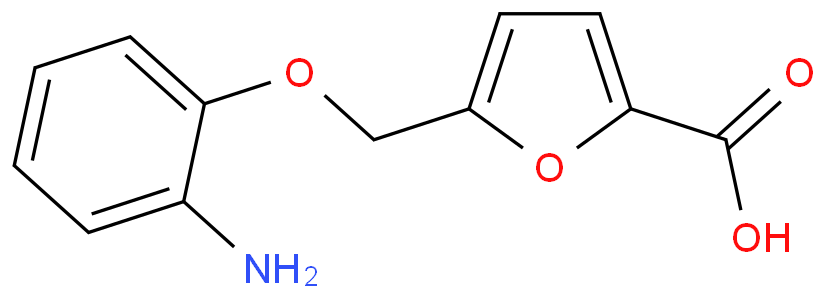 5-[(2-Aminophenoxy)methyl]furan-2-carboxylic acid
