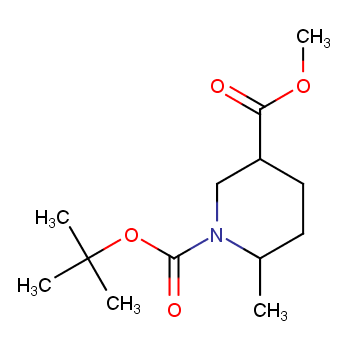 (3R,6R)-1-tert-Butyl 3-Methyl 6-methylpiperidine-1,3-dicarboxylate
