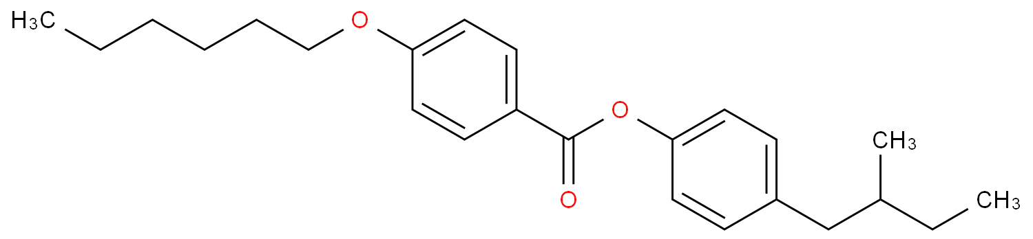 (±)-4-(2-methylbutyl)phenyl 4'-(hexyloxy)benzoate