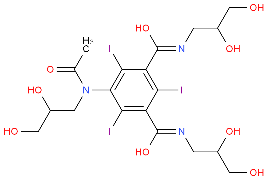 Iohexol structure
