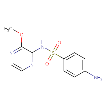 4-amino-N-(3-methoxypyrazin-2-yl)benzenesulfonamide