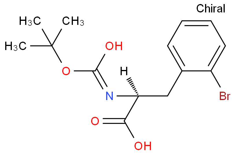 (2S)-3-(2-bromophenyl)-2-[(2-methylpropan-2-yl)oxycarbonylamino]propanoic acid