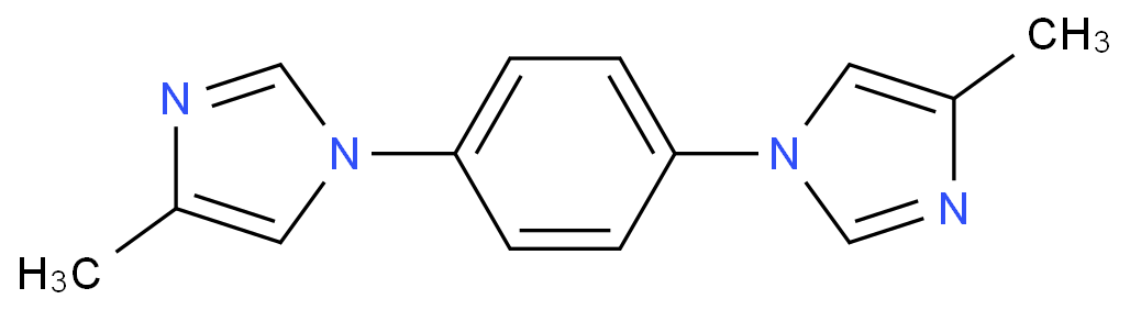 1,4-双(4-甲基-1H-咪唑-1-基)苯CAS号1627843-75-7 （MOF/COF配体优势供应，质量保证）
