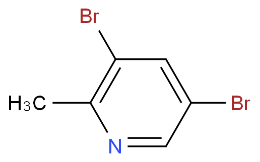 3,5-dibromo-2-methylpyridine