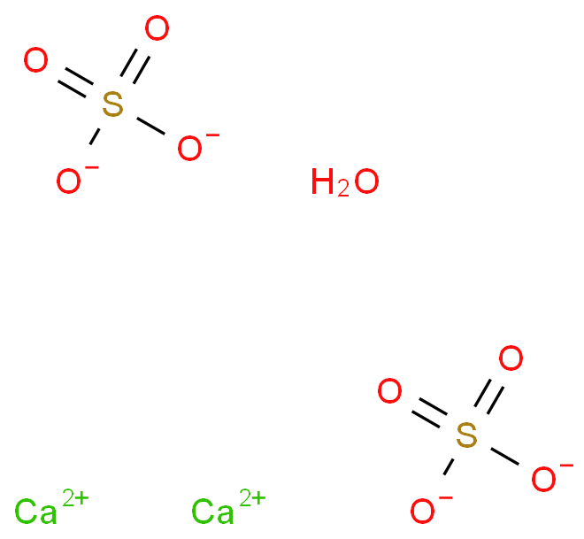 Sulfuric acid, calciumsalt, hydrate (2:2:1)  