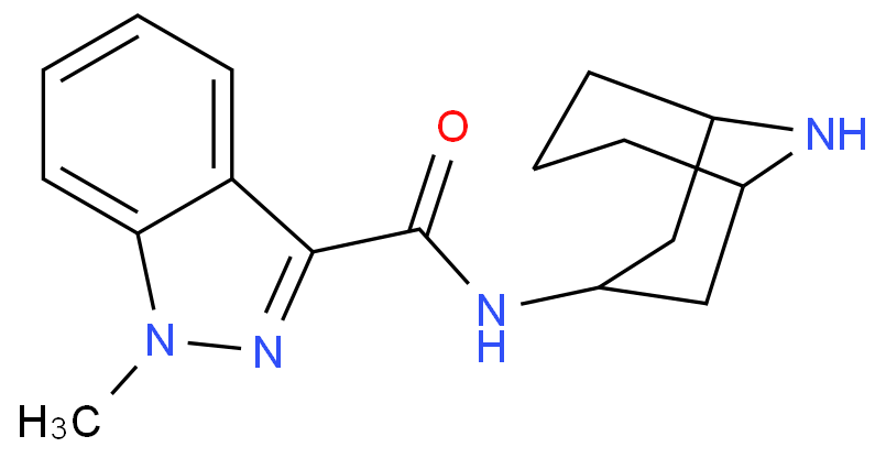 N-(9-azabicyclo[3.3.1]nonan-3-yl)-1-methylindazole-3-carboxamide
