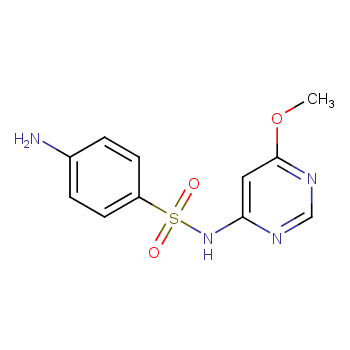 4-amino-N-(6-methoxypyrimidin-4-yl)benzenesulfonamide