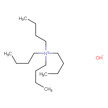 cationic surfactants Tetrabutyl ammonium hydroxide  