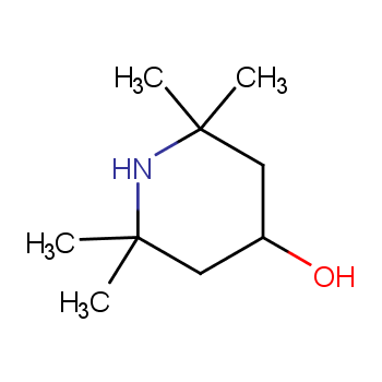 四甲基哌啶醇化学结构式