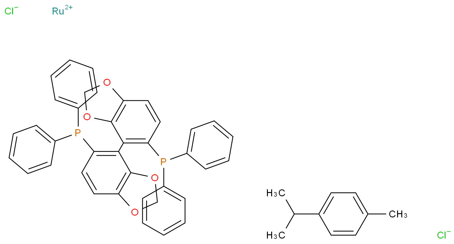 氯[(S)-(-)-5,5'-双(二苯基膦)-4,4'-二--1,3-苯并二噁茂](对伞花烃)氯化钌(II)