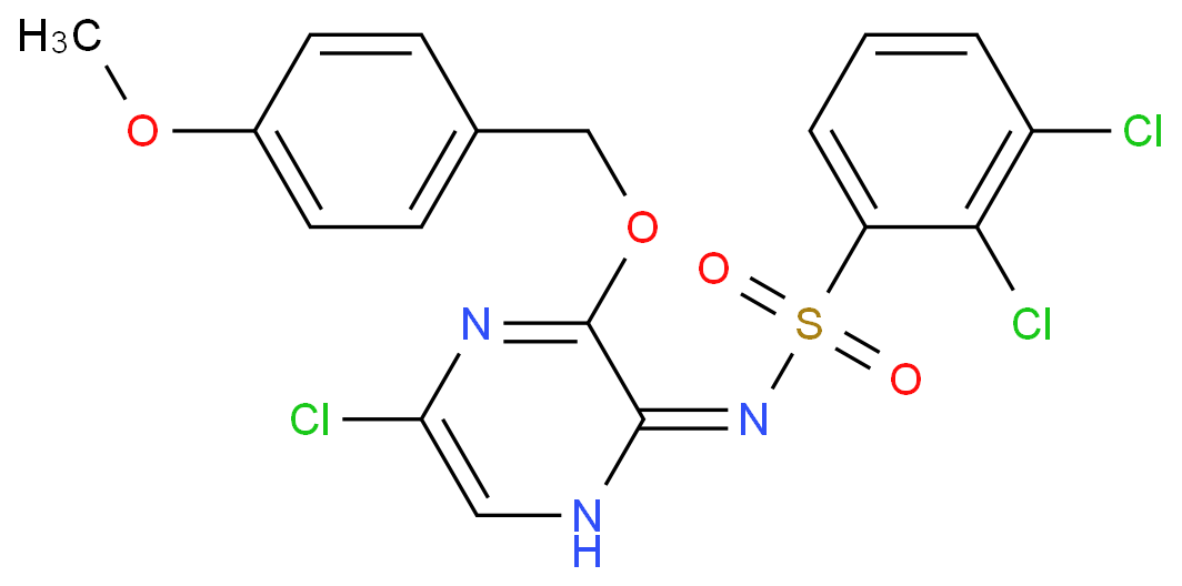 23 Dichloro N 5 Chloro 3 4 Methoxyphenylmethoxy 2 Pyrazinyl