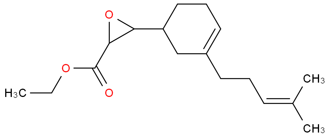 2-Oxiranecarboxylicacid, 3-[3-(4-methyl-3-penten-1-yl)-3-cyclohexen-1-yl]-, ethyl ester