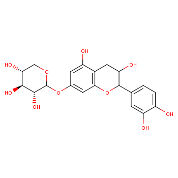 7-木糖苷儿茶酚; 儿茶素 7-木糖苷价格, Catechin 7-xyloside对照品, CAS号:42830-48-8