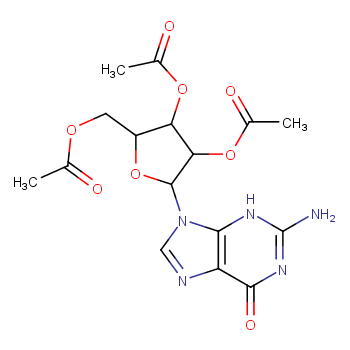2',3',5'-三乙酰鸟嘌呤核苷(三乙酰鸟苷)