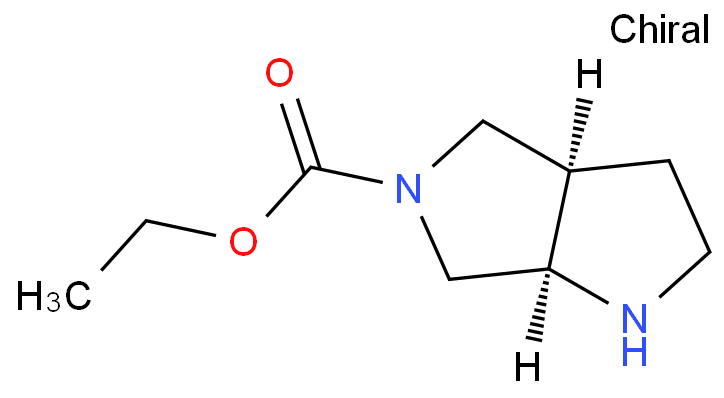 ethyl (3aR,6aR)-2,3,3a,4,6,6a-hexahydro-1H-pyrrolo[2,3-c]pyrrole-5-carboxylate