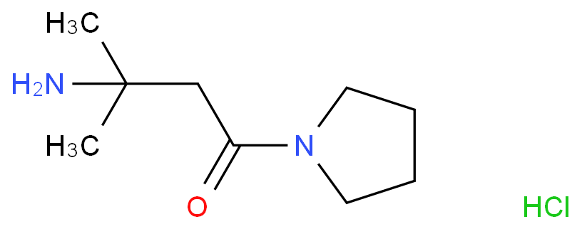 3-氨基-3-甲基-1-(1-吡咯烷基)-1-丁酮盐酸盐CAS：1246471-46-4