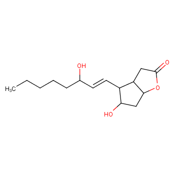 2H-Cyclopenta[b]furan-2-one, hexahydro-5-hydroxy-4-[(1E,3S)-3-hydroxy-1-octenyl]-, (3aR,4R,5R,6aS)-  