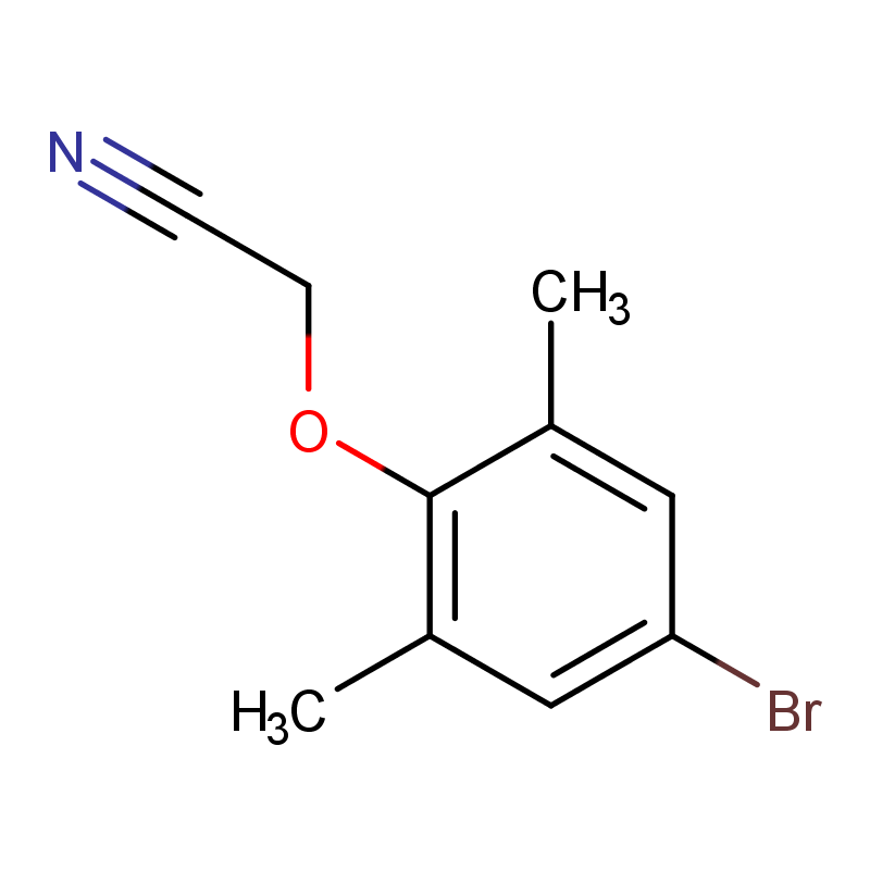 2-(4-溴-2,6-二甲基苯氧基)乙腈 CAS号:508189-19-3科研及生产专用 高校及研究所支持货到付款