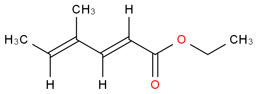 (2E,4E)-4-甲基-2,4-己二烯酸乙酯