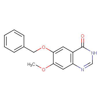 6-苄氧基-7-甲氧基喹唑啉-4-酮