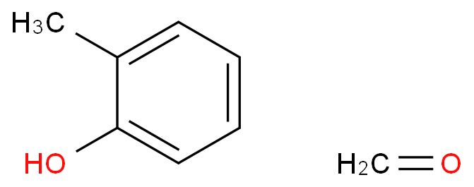 formaldehyde;2-methylphenol structure