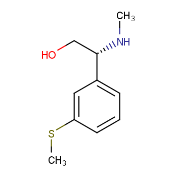 (R)-2-(methylamino)-2-(3-(methylthio)phenyl)ethan-1-ol