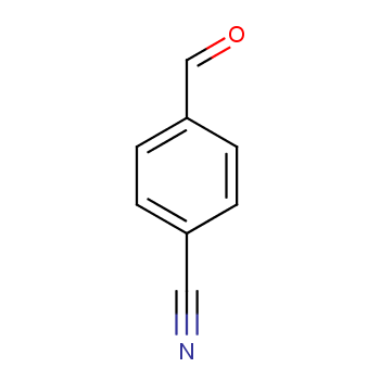 4-氰基苯甲醛化学结构式
