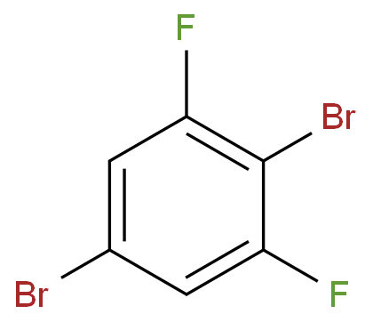 2,5-二溴-1,3-二氟苯化学结构式