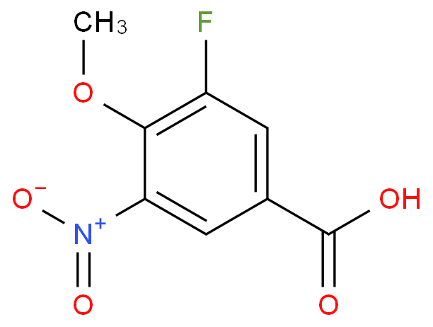 3-氟-4-甲氧基-5-硝基苯甲酸/577-39-9