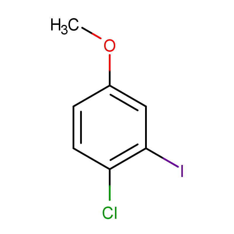 3-碘-4-氯苯甲醚 CAS号:2401-25-4科研及生产专用 高校及研究所支持货到付款