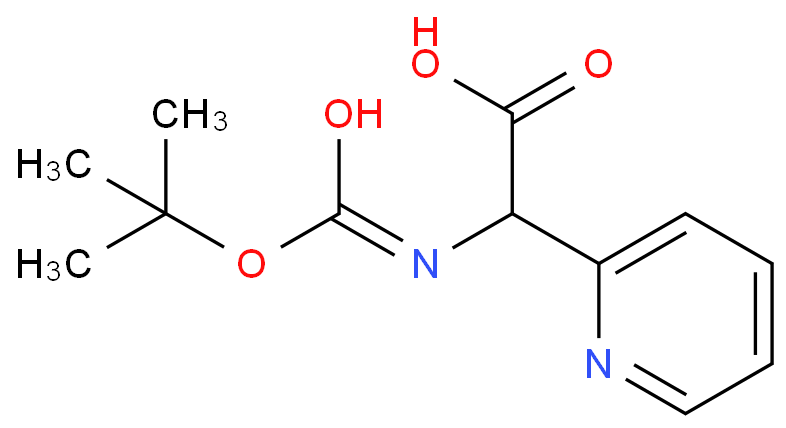 tert-Butoxycarbonylamino-pyridin-2-yl-acetic acid