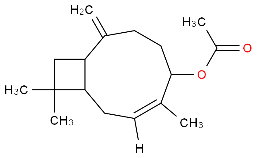 Bicyclo[7.2.0]undec-3-en-5-ol,4,11,11-trimethyl-8-methylene-, 5-acetate, (1R,3E,5R,9S)-  