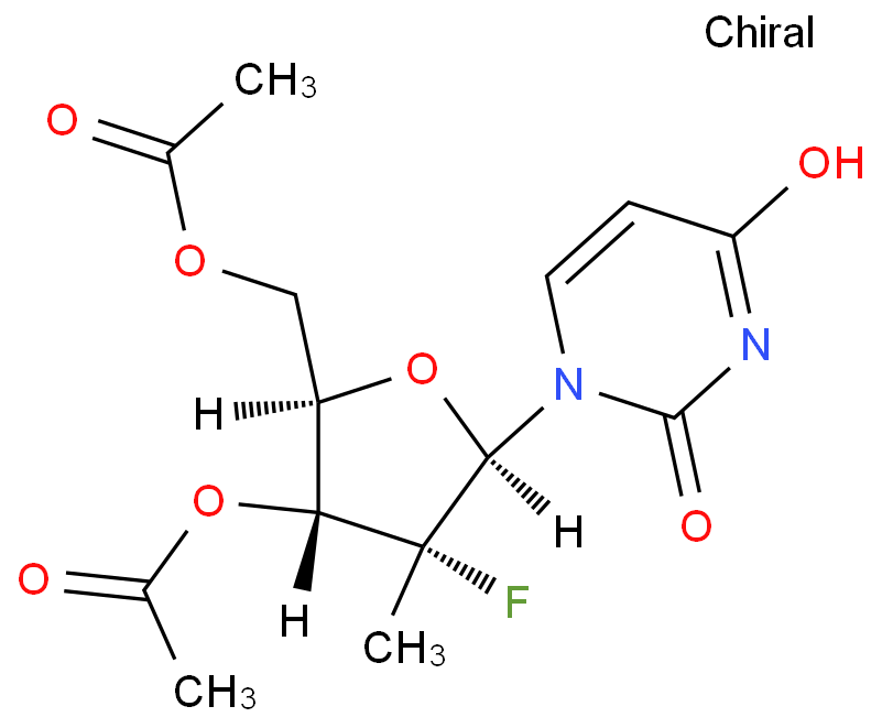 (2'R)-N-BENZOYL-2'-DEOXY-2'-FLUORO-2'-METHYL CYTIDINE-3'5'-D 产品图片