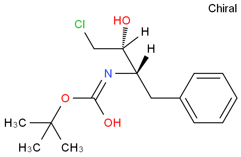 (2R,3S)-3-(叔丁氧羰基氨基)-1-氯-2-羟基-4-苯基丁烷 CAS 号:162536-40-5 科研实验 优势供应